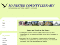 manisteelibrary.com