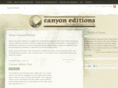 canyoneditions.com