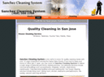 sanchezcleaningsystem.com