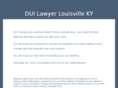 duilawyerlouisvilleky.com