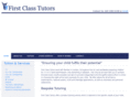 firstclass-tutors.com