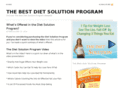 thebestdietsolutionprogram.com