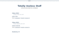 totallyuselessstuff.com