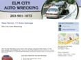 elmcityautowreckingct.com