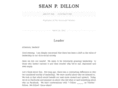 seandillon.com