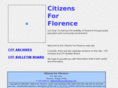 citizensforflorence.com