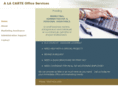 alacarteofficeservices.net