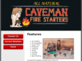 cavemanfirestarters.com