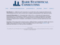 barrstatisticalconsulting.com