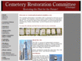 cemeteryrestorationcommittee.com