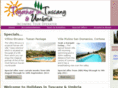 holidaysintuscanyandumbria.com