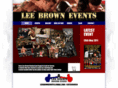 leebrownevents.com