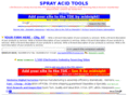 sprayacidtools.com