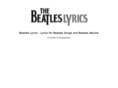 thebeatles-lyrics.com