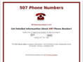 507phonenumbers.com