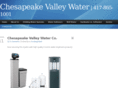 chesapeakevalleywater.com