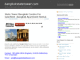 bangkokstatetower.com