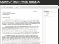 corruptionfreerussia.com