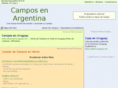camposenargentina.com