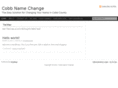 cobbnamechange.com
