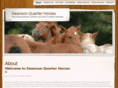 swansonquarterhorses.com