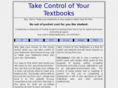 takecontrolofyourtextbooks.com