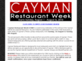 caymanrestaurantweek.com