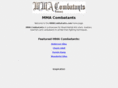 mmacombatants.com