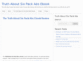 truthaboutsixpackabsebook.org