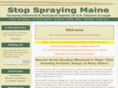 stopsprayingmaine.com