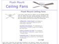 flushmountceilingfans.net