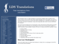 ldstranslations.org