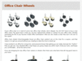 officechairwheels.com