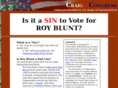 isitasintovoteforroyblunt.com