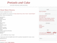 pretzelsandcake.com