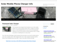 solarmobilephonecharger.org