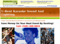 u-rentkaraoke.com