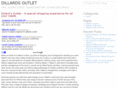dillardsoutlet.net