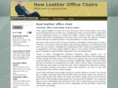 newleatherofficechairs.com