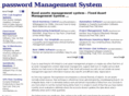 passwordmanagementsystem.com