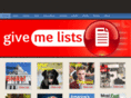 givemelists.com