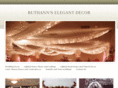ruthannselegantdecor.com