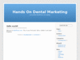 handsondentalmarketing.com