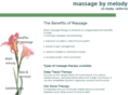 massagebymelody.com