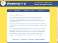 timesynchro.com