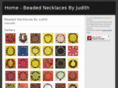 beadednecklacesbyjudith.com