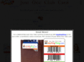 justoneclubcard.com