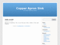 copperapronsink.com