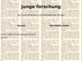 jungeforschung.de