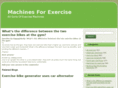 machinesforexercise.com